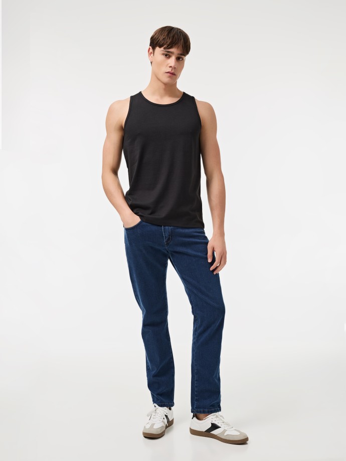 Camisola Sem Mangas Casual