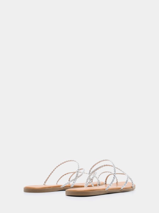 Sandálias entrançadas Sandálias entrançadas