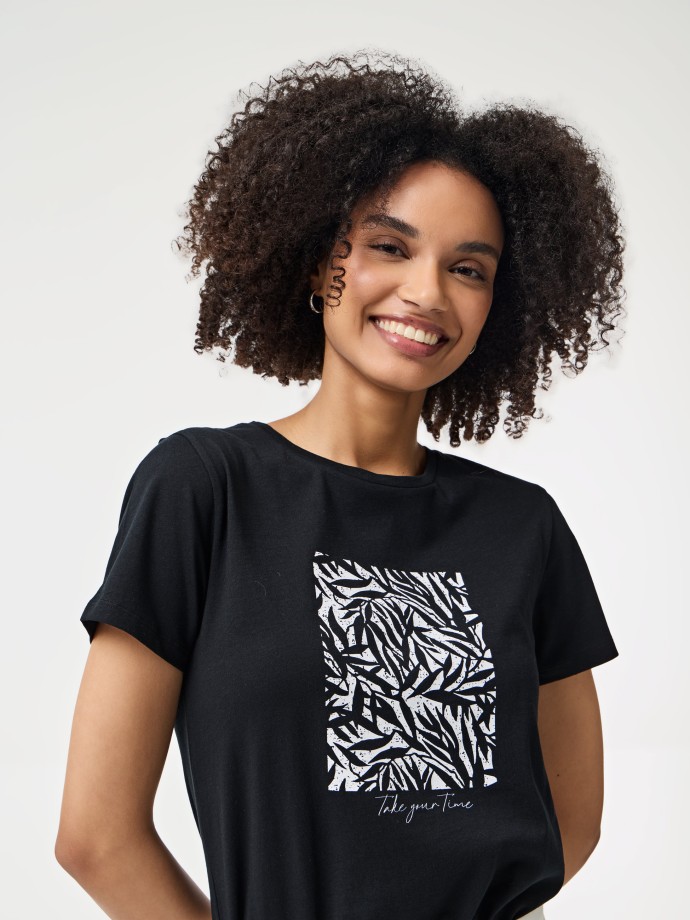 T-shirt estampada