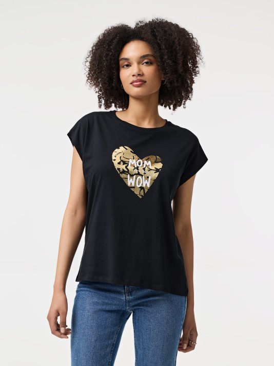 T-shirt tem�tica "Dia da M�e"