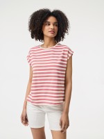 T-shirt com riscas