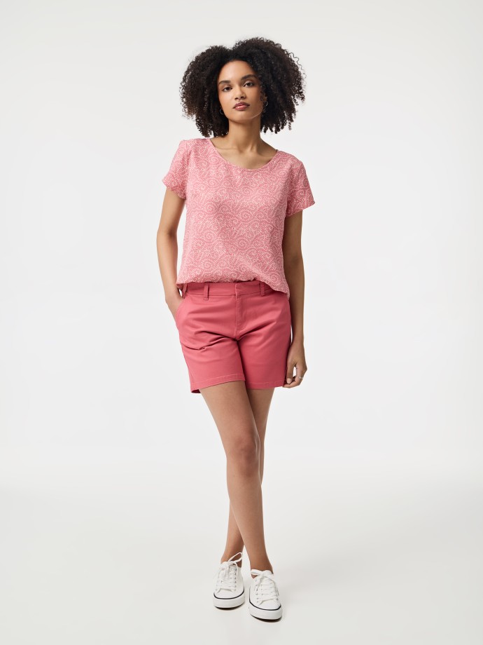 Blusa estampada 