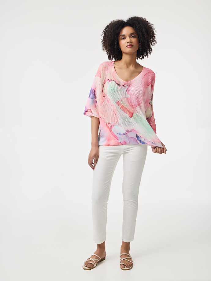Camisola estampada