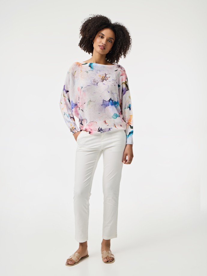 Camisola estampada