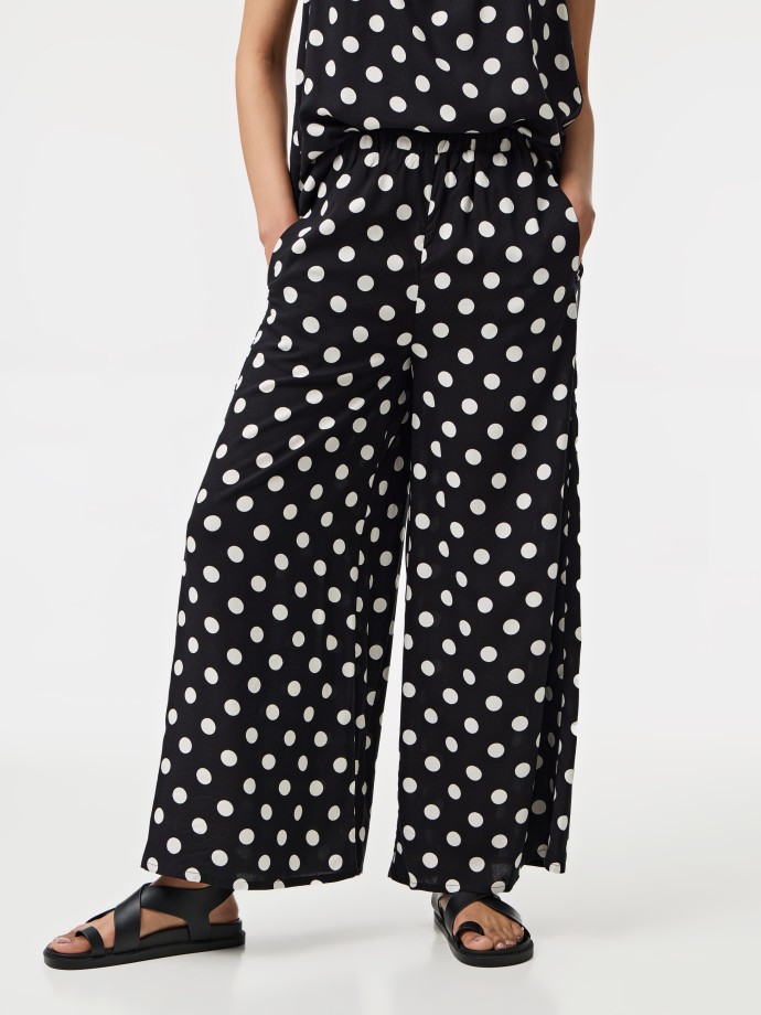 Calças com padrão Calças com padrão