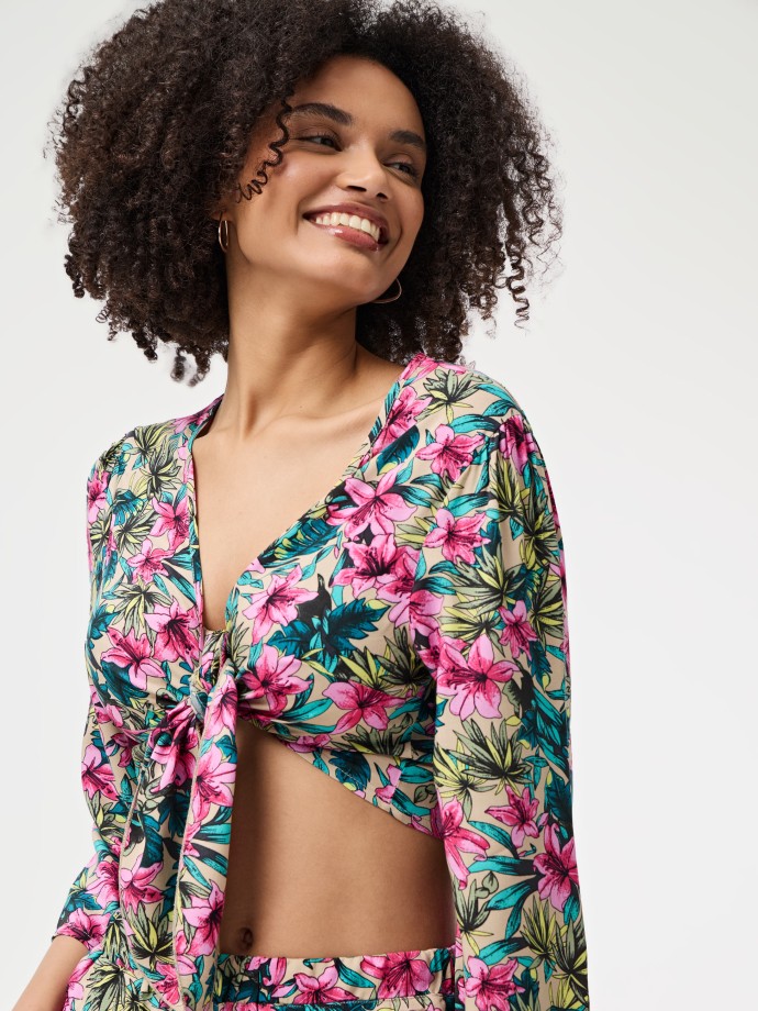 Blusa curta 