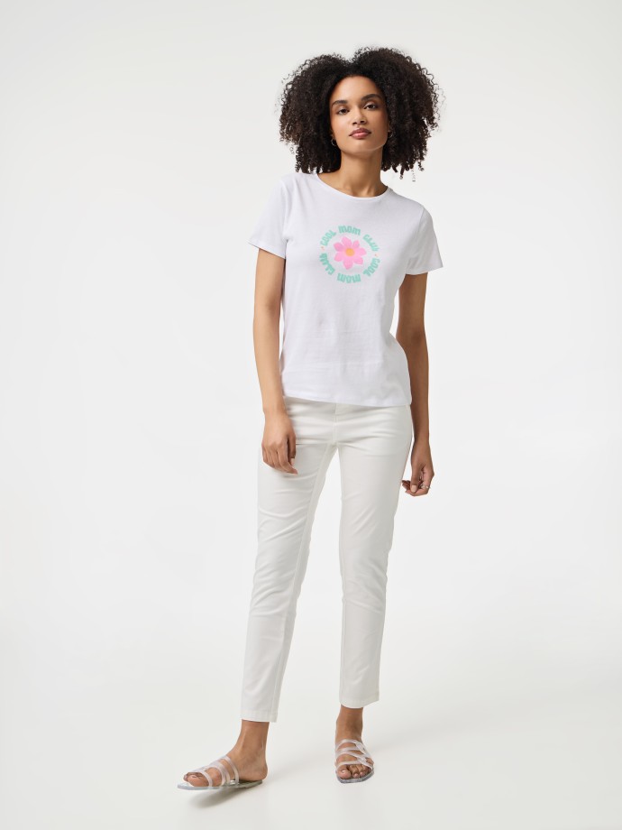 T-shirt tem�tica "Dia da M�e"