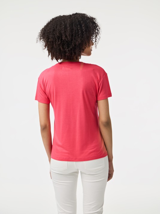 T-Shirt decote em V T-Shirt decote em V