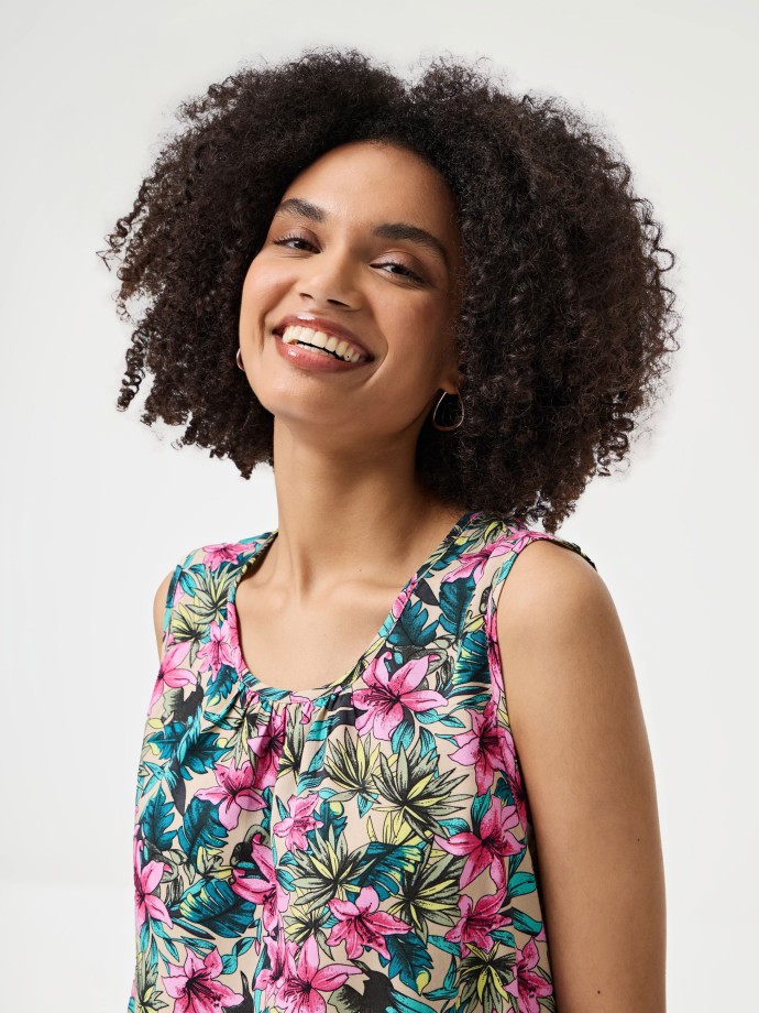Blusa fluida 