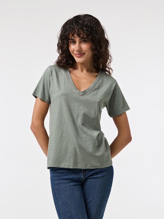 T-Shirt com brilho