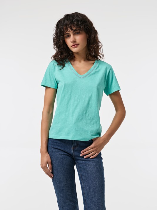 T-Shirt com brilho