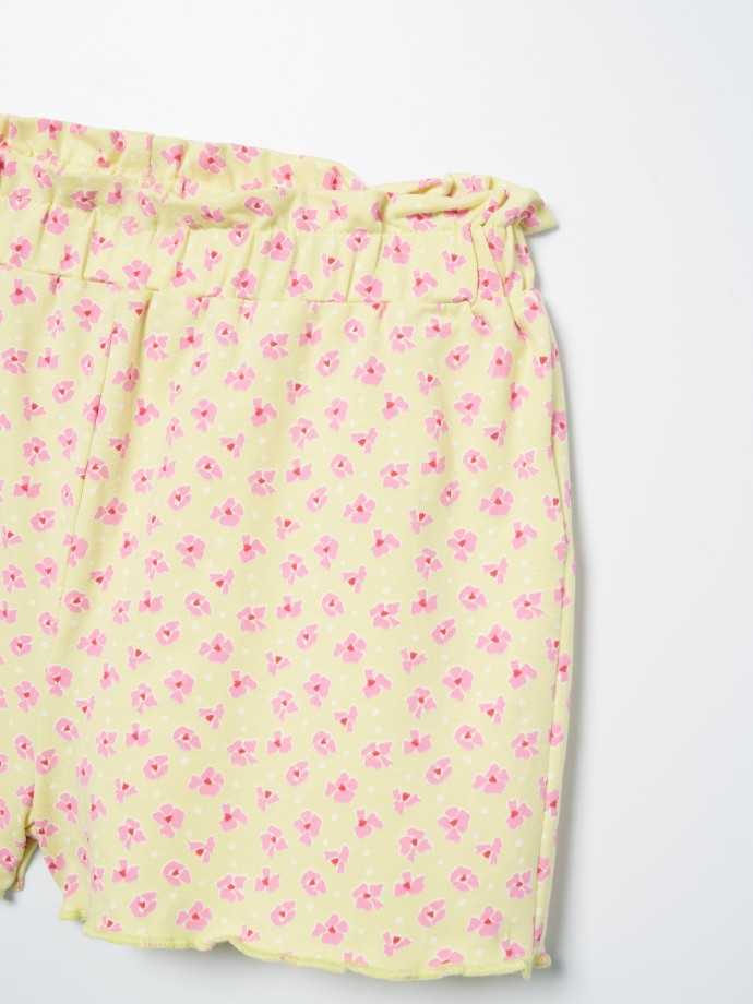Conjunto estampado floral