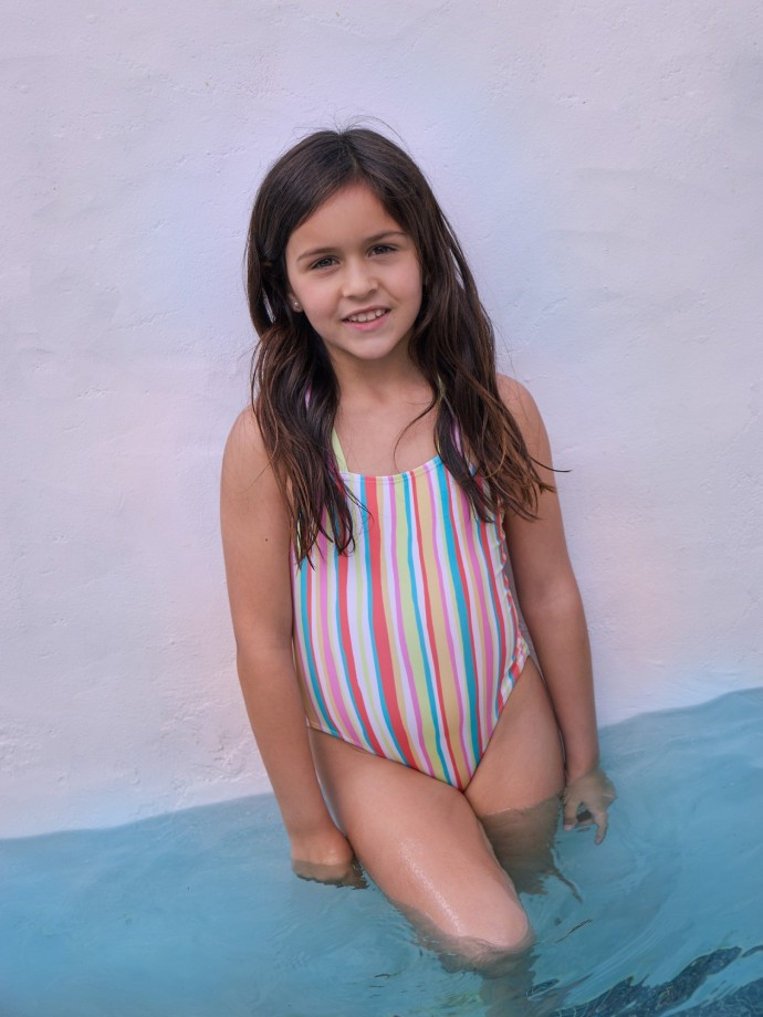 Fato de banho com Riscas