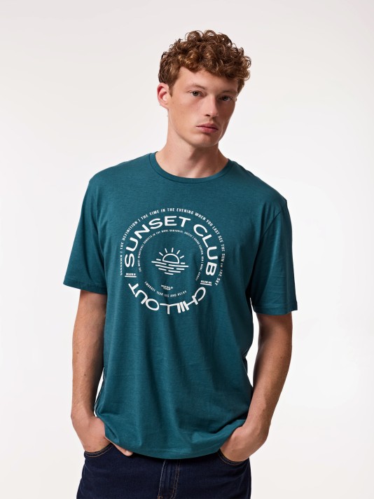 T-shirt estampada
