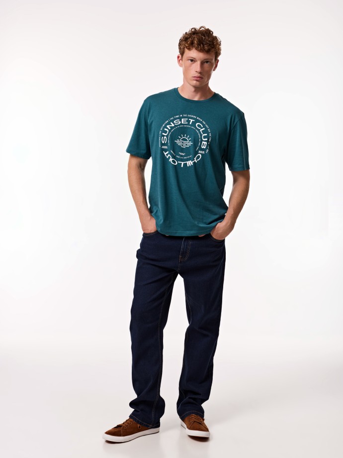 T-shirt estampada