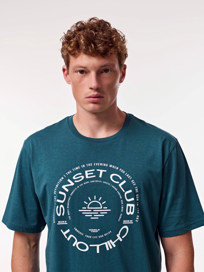 T-shirt estampada