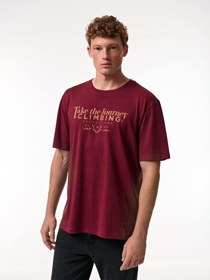 T-shirt estampada