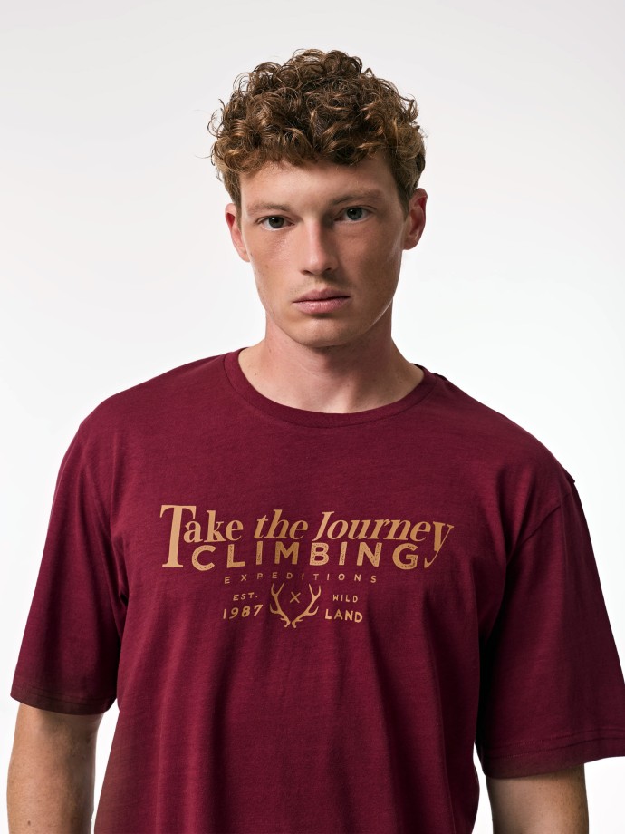T-shirt estampada
