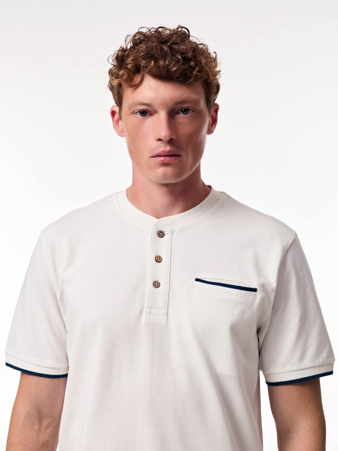 Polo com bolso