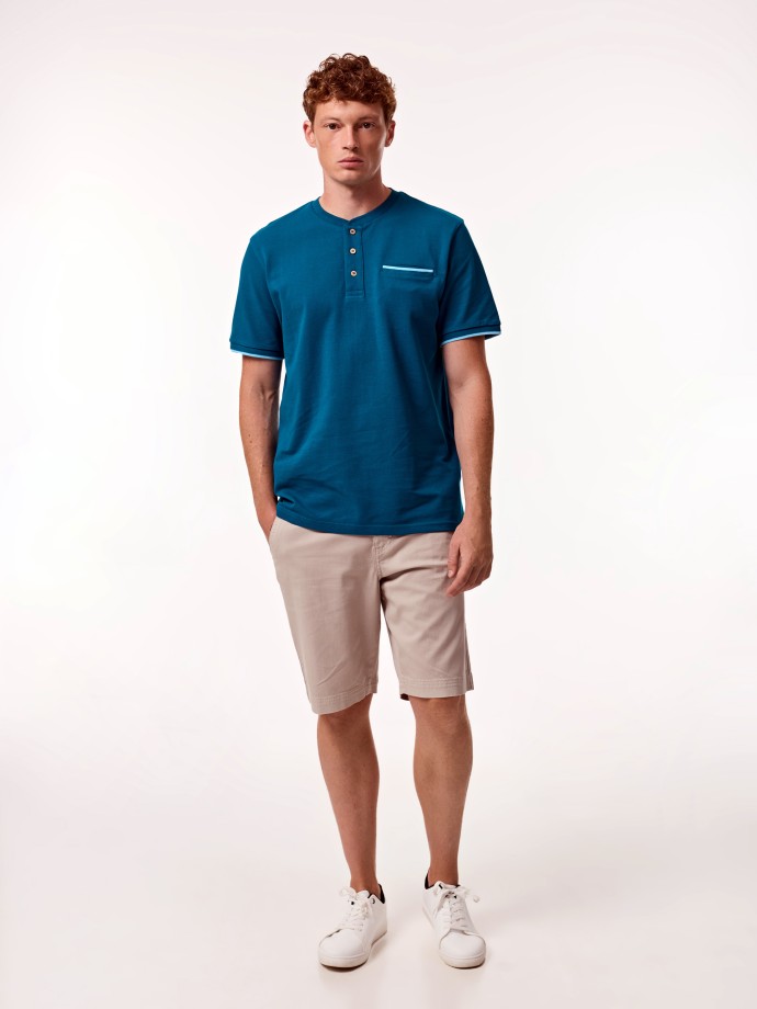 Polo com bolso