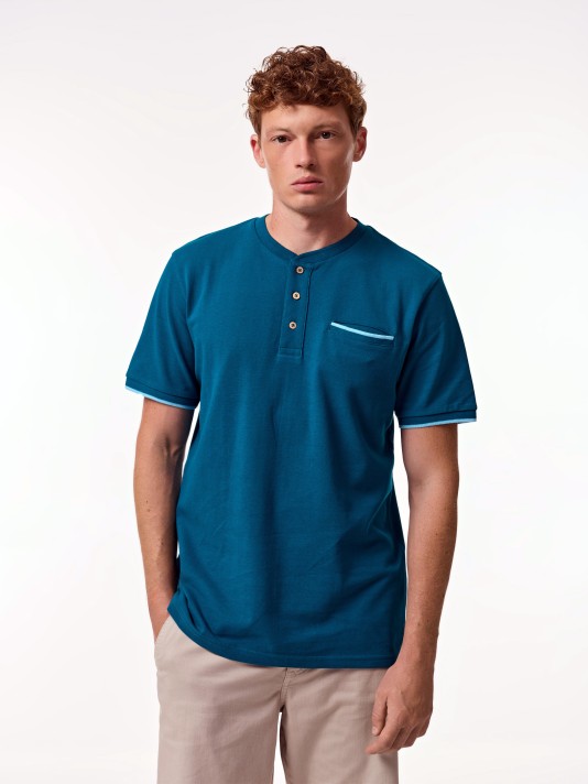 Polo com bolso