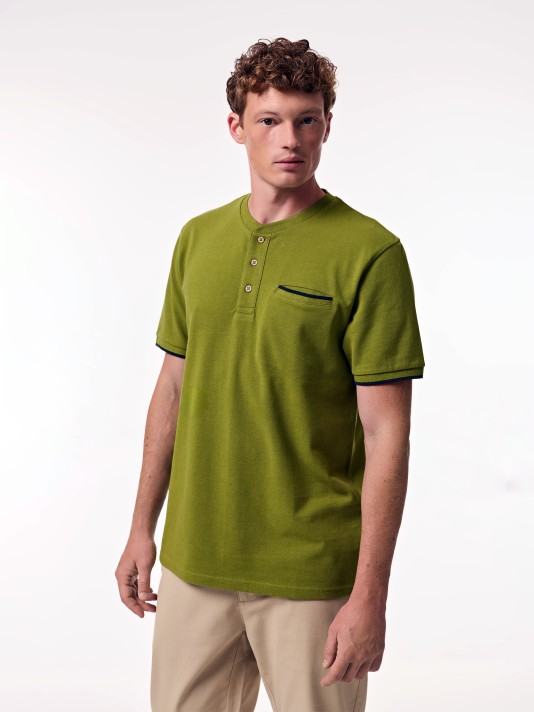 Polo com bolso