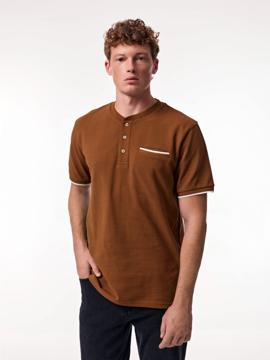 Polo com bolso