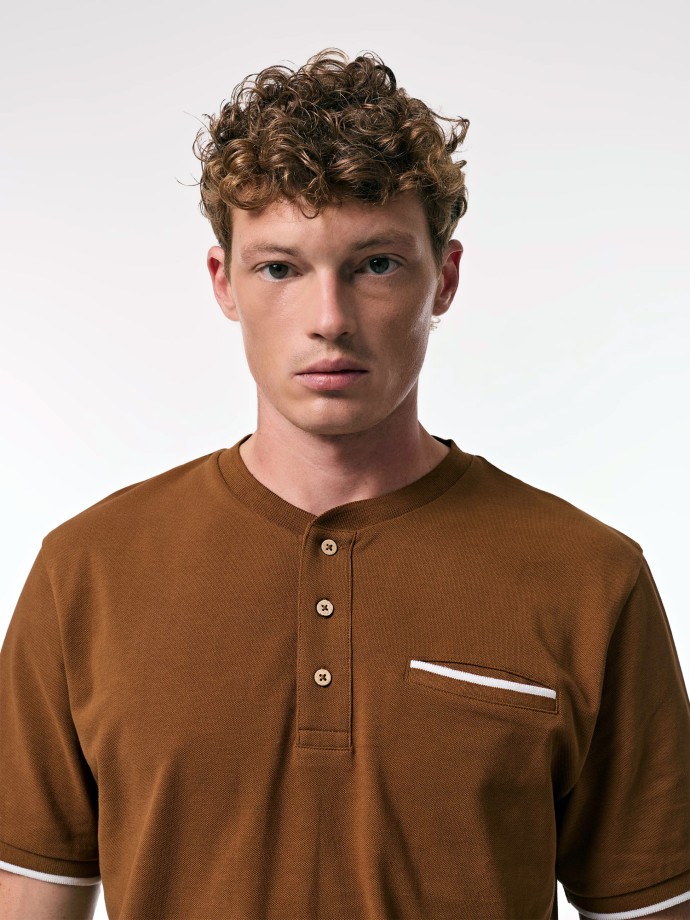 Polo com bolso