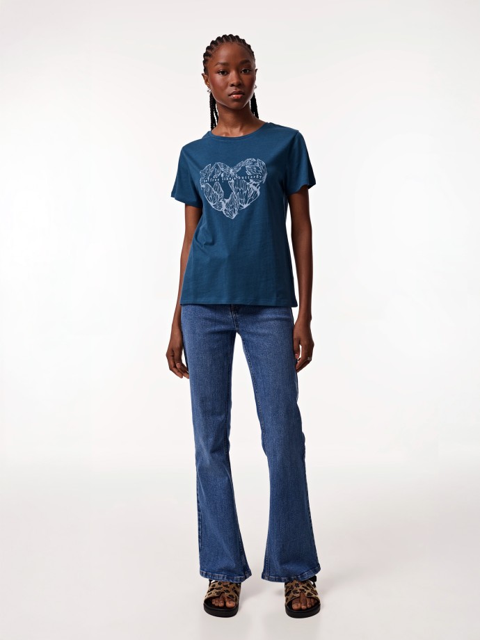 T-Shirt com estampado
