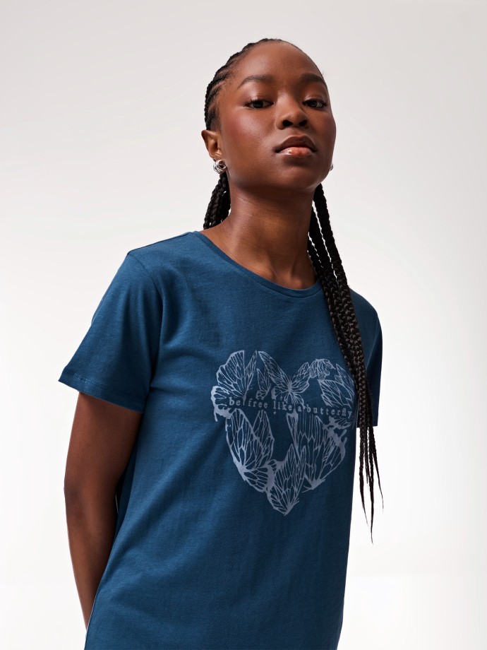 T-Shirt com estampado
