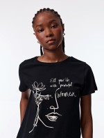 T-Shirt com estampado 