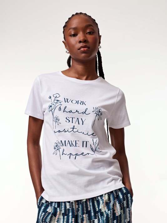 T-Shirt com estampado