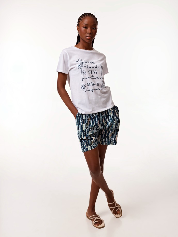 T-Shirt com estampado