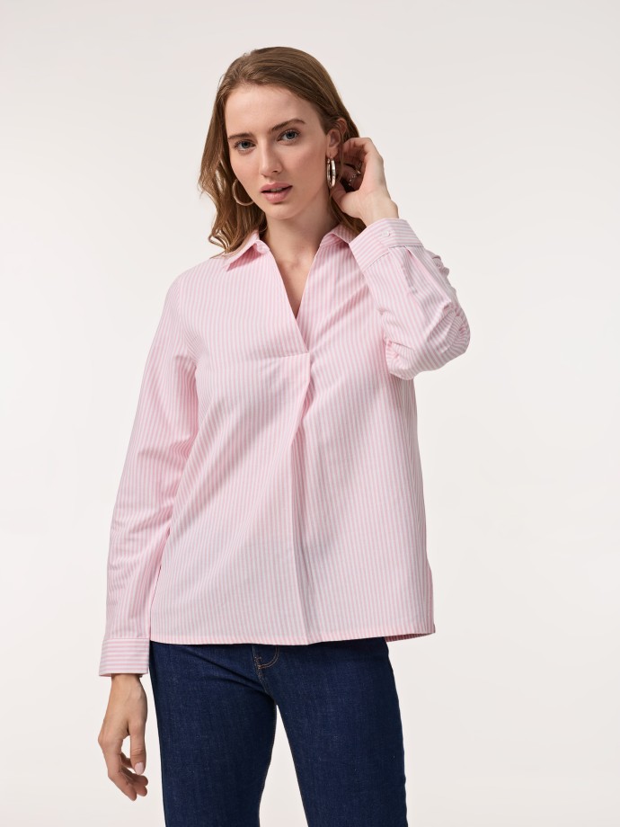 Camisa com riscas