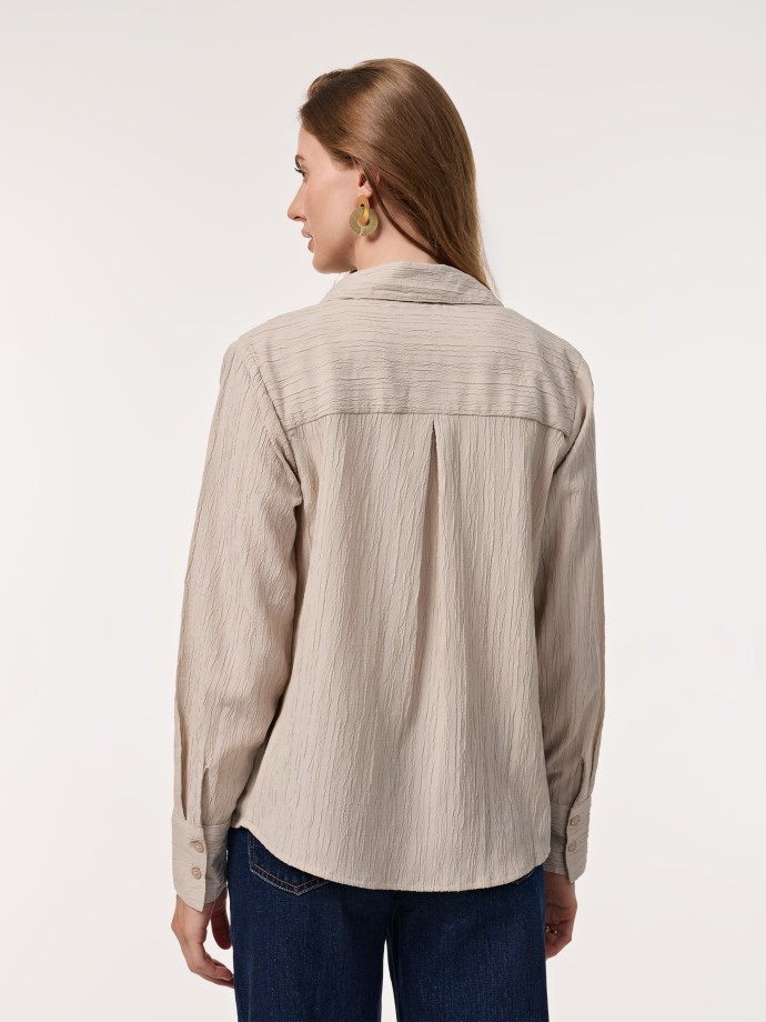 Camisa texturada