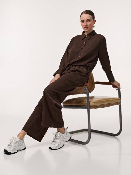 Calças fluídas Calças fluídas