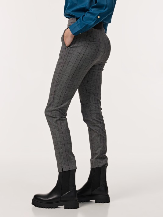 Calças xadrez Calças xadrez