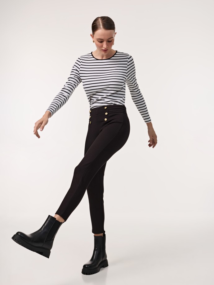 Leggings com botes