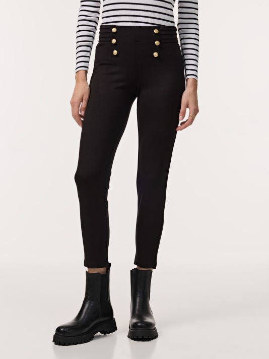 Leggings com botões Leggings com botões