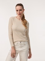 Camisola canelada