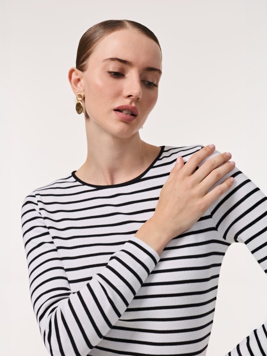 Camisola canelada Camisola canelada