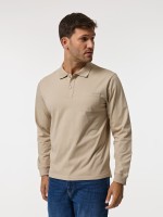 Polo manga comprida