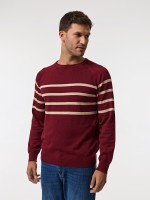 Camisola com riscas