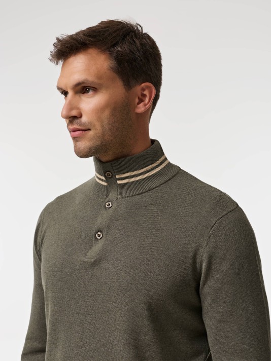 Camisola com botões Camisola com botões