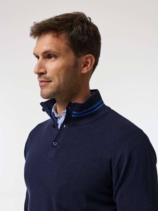 Camisola com botões Camisola com botões