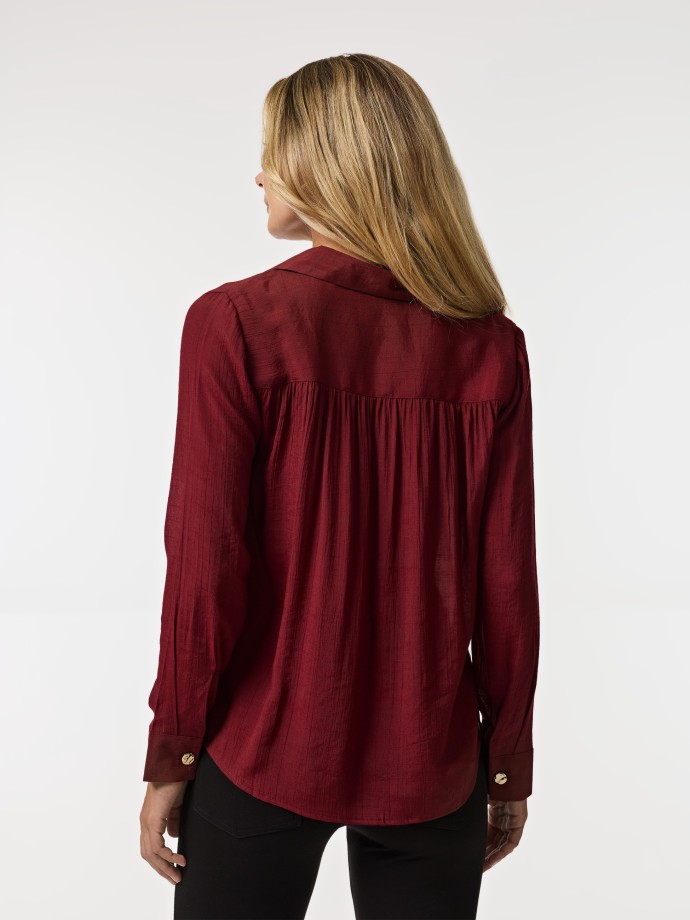Blusa decote em V