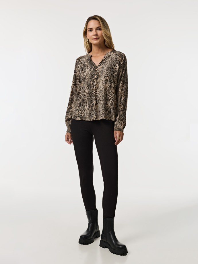 Blusa estampada
