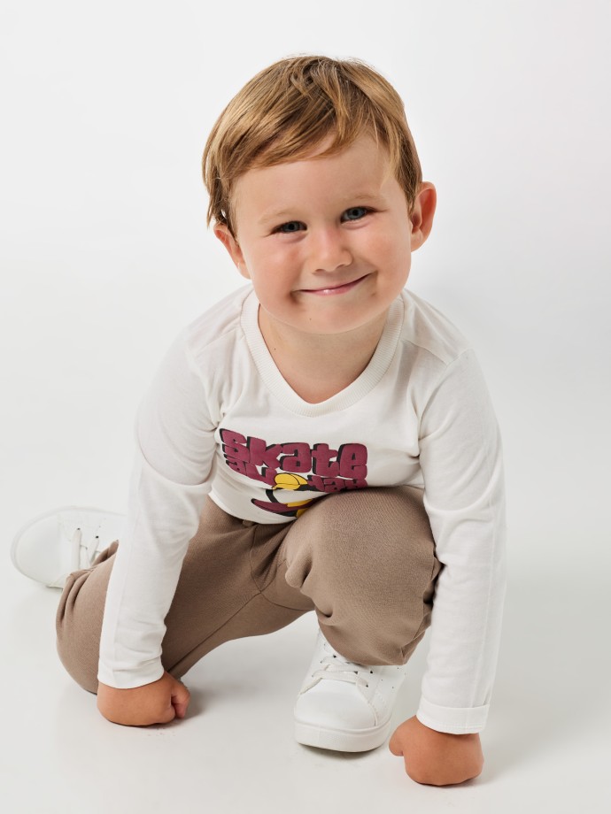 Camisola estampada