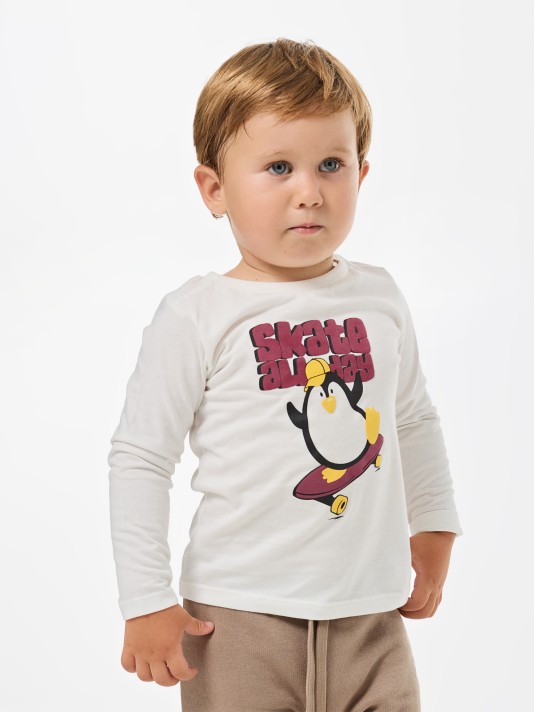 Camisola estampada