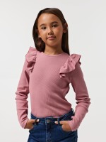 Camisola com folhos